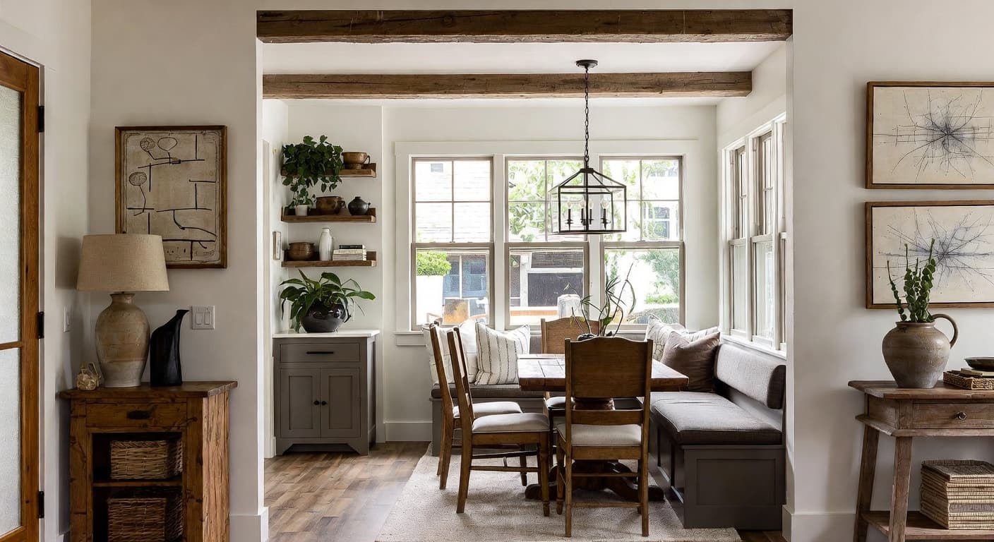 Farmhouse Breakfast Nook design preview