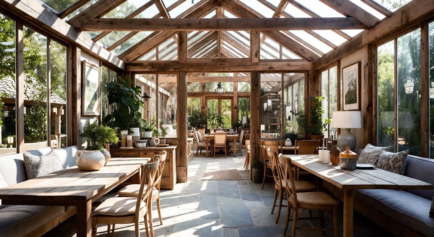 Farmhouse Greenhouse design preview