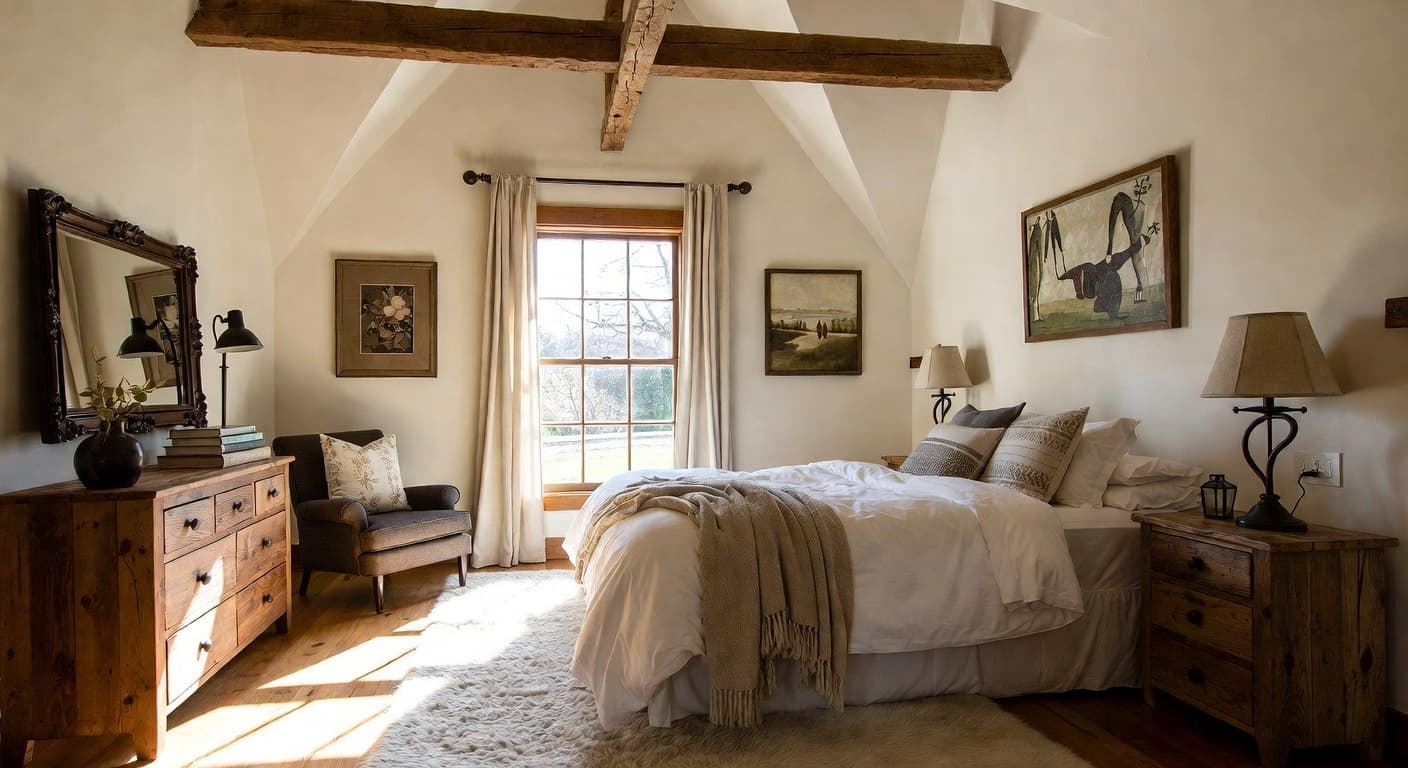 Farmhouse Guest Room design preview