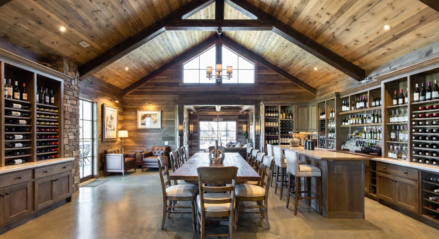 Farmhouse Wine Cellar design preview
