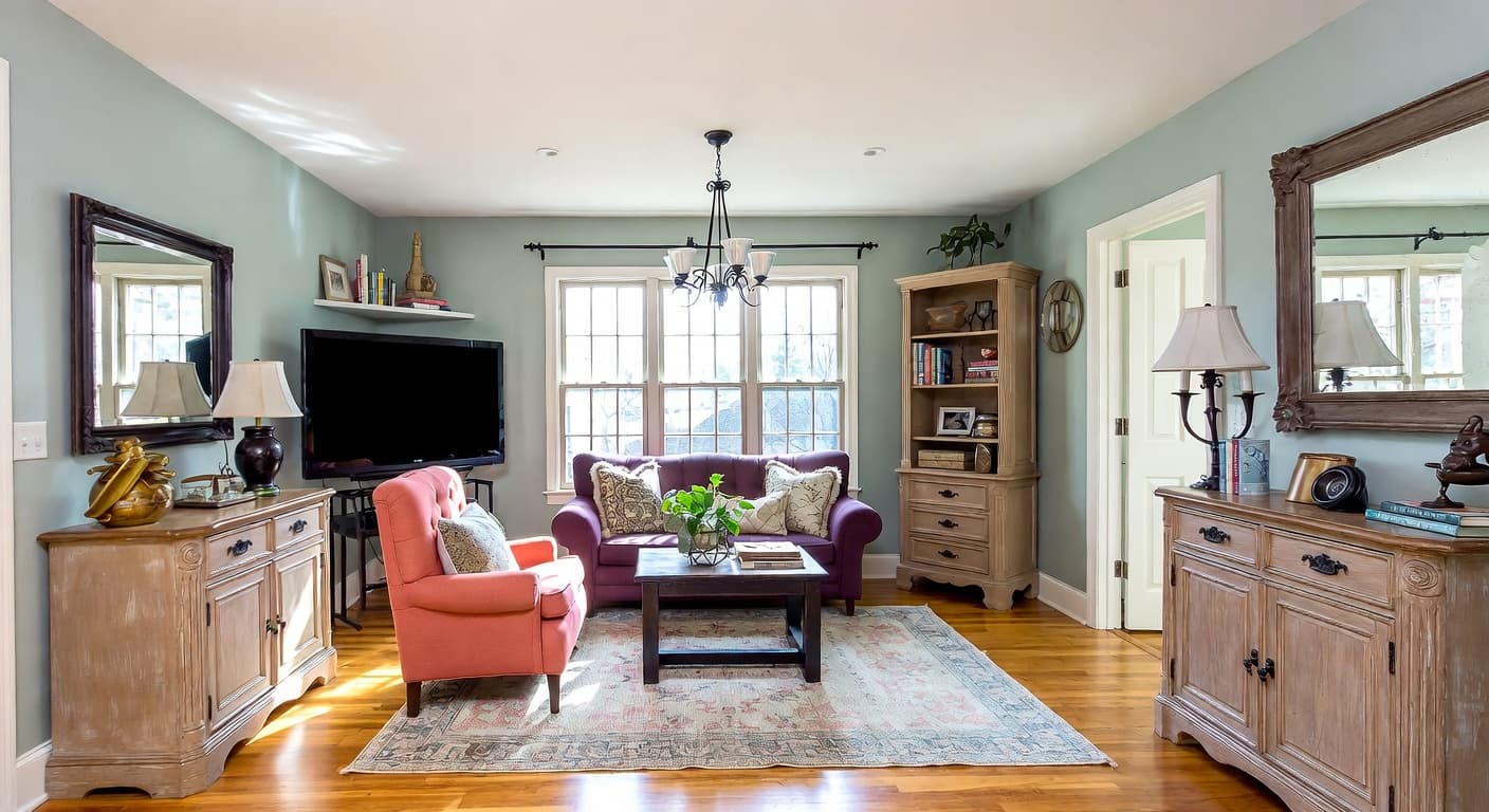 French Country playroom interior design - featuring french country style furniture, decor, colors, and layout ideas for your playroom