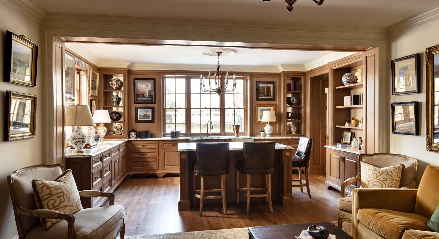 Georgian garage interior interior design - featuring georgian style furniture, decor, colors, and layout ideas for your garage interior