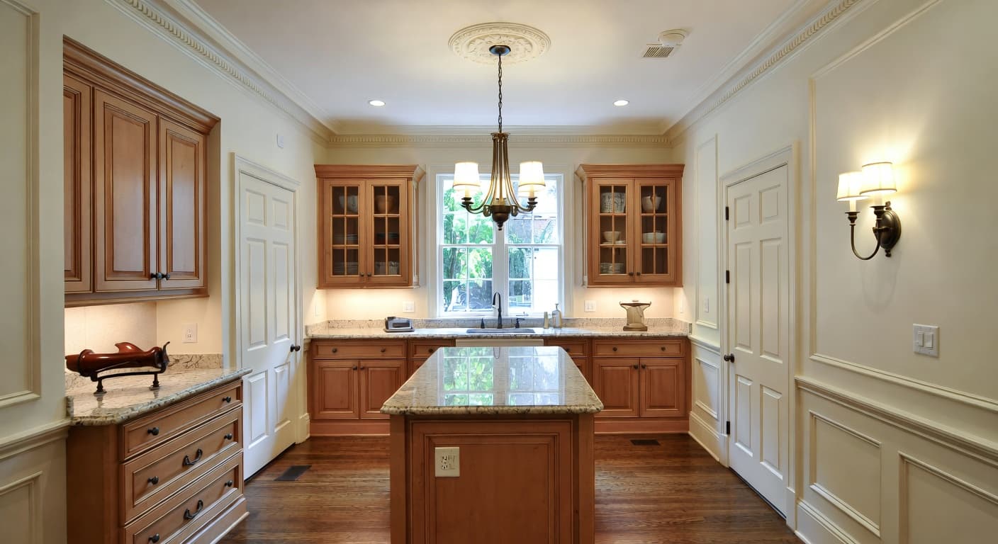 Georgian pantry interior design - featuring georgian style furniture, decor, colors, and layout ideas for your pantry