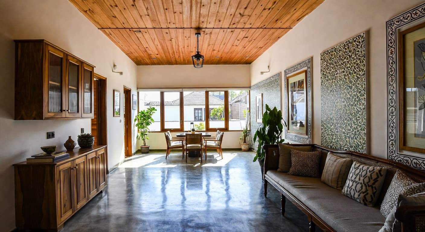 Indian utility room interior design - featuring indian style furniture, decor, colors, and layout ideas for your utility room