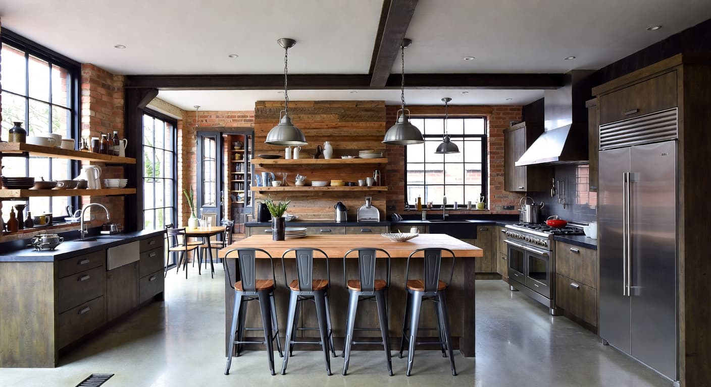 Industrial Kitchen design preview