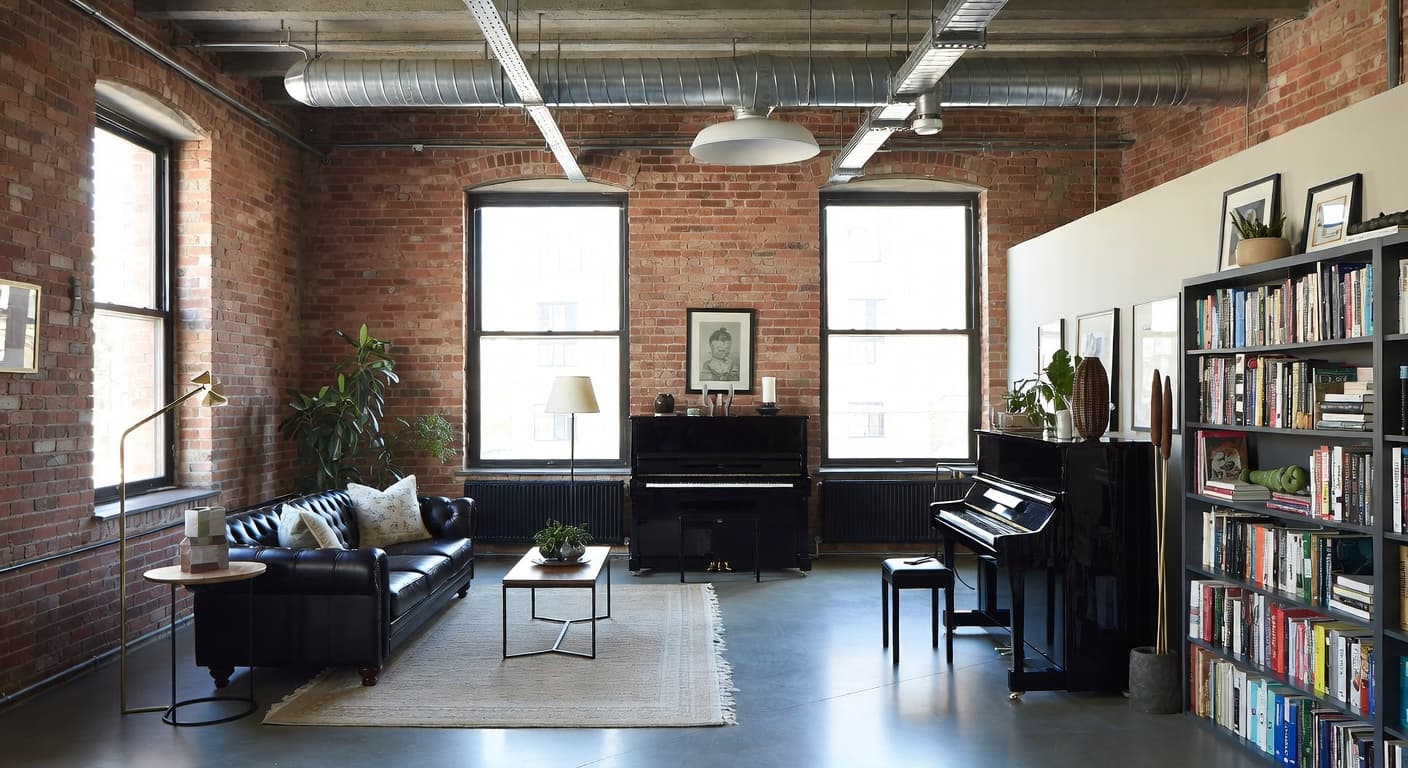 Industrial Music Room design preview