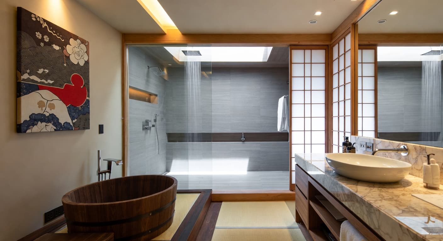 Japanese Bathroom design preview