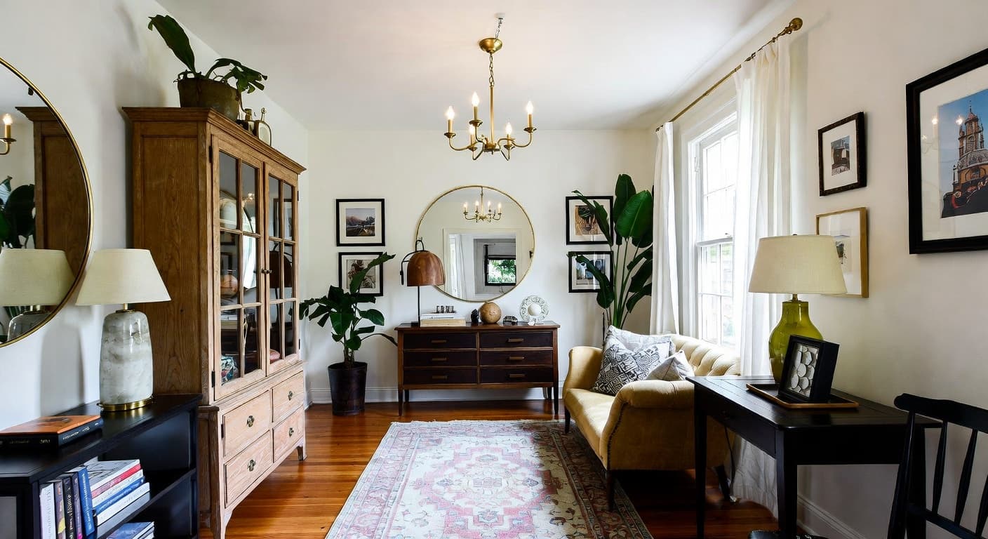 Maximalist utility room interior design - featuring maximalist style furniture, decor, colors, and layout ideas for your utility room