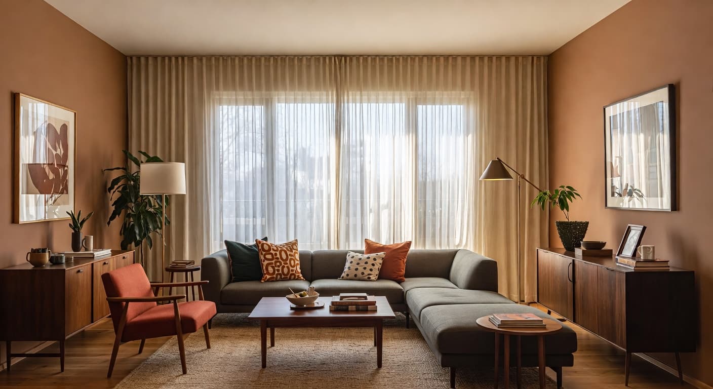 Mid-Century Modern Living Room design preview