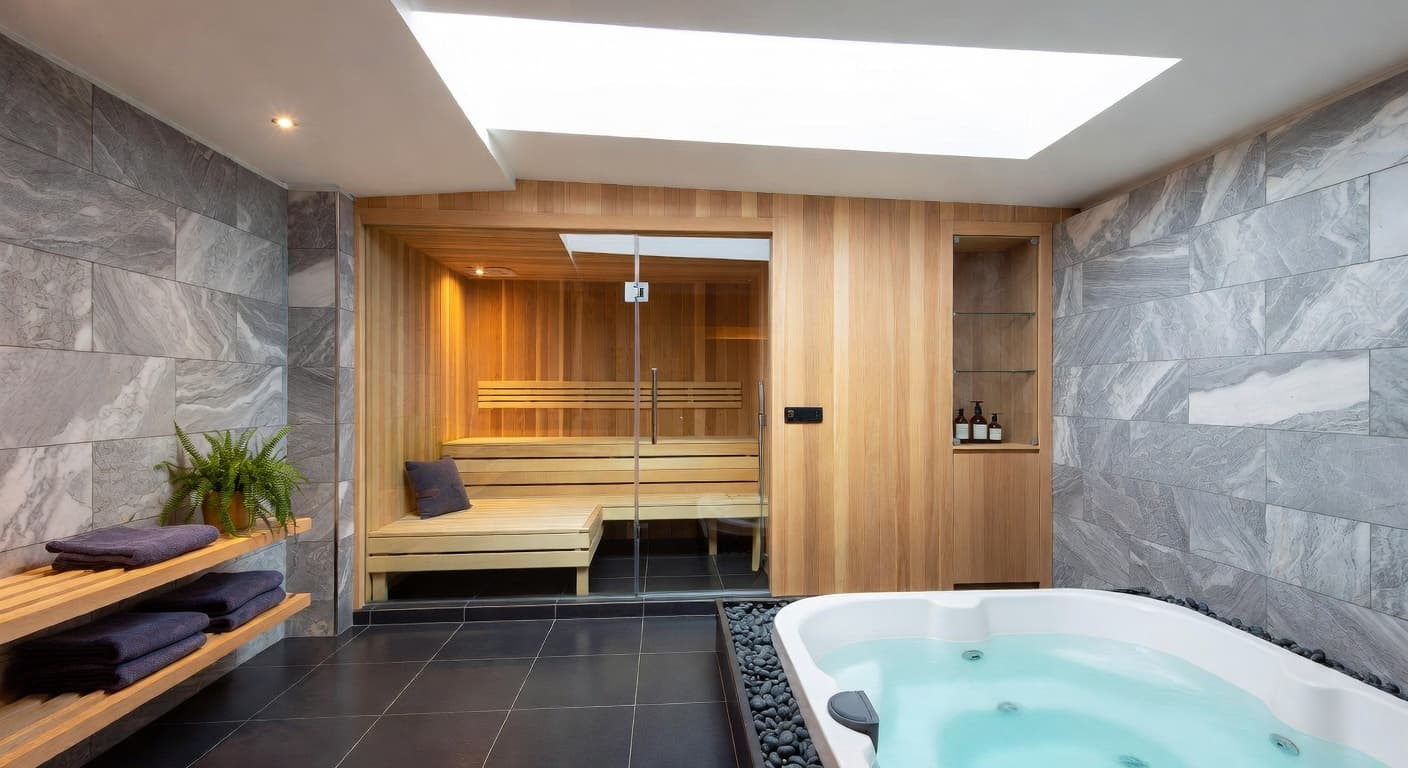 Modern Sauna / Spa Room design preview
