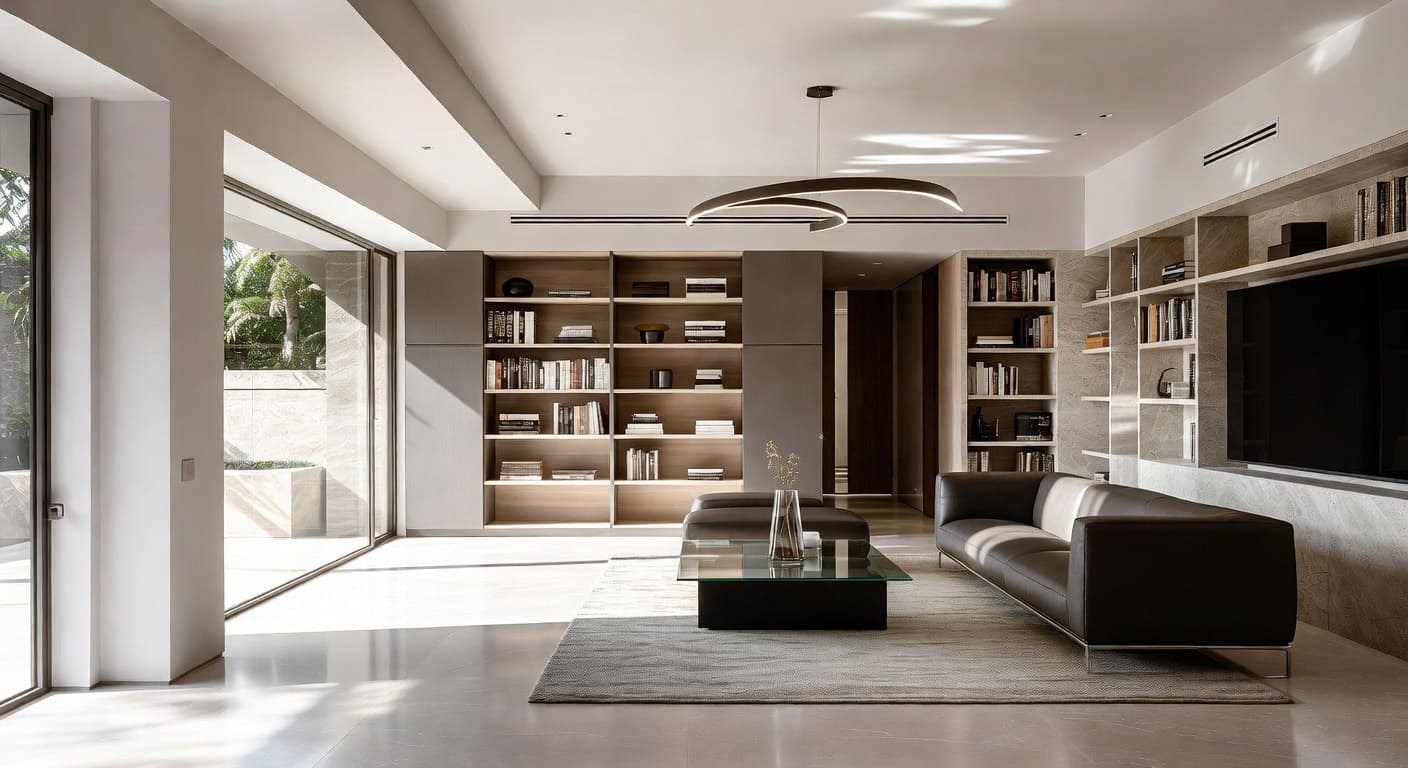 New Deco storage room interior design - featuring new deco style furniture, decor, colors, and layout ideas for your storage room