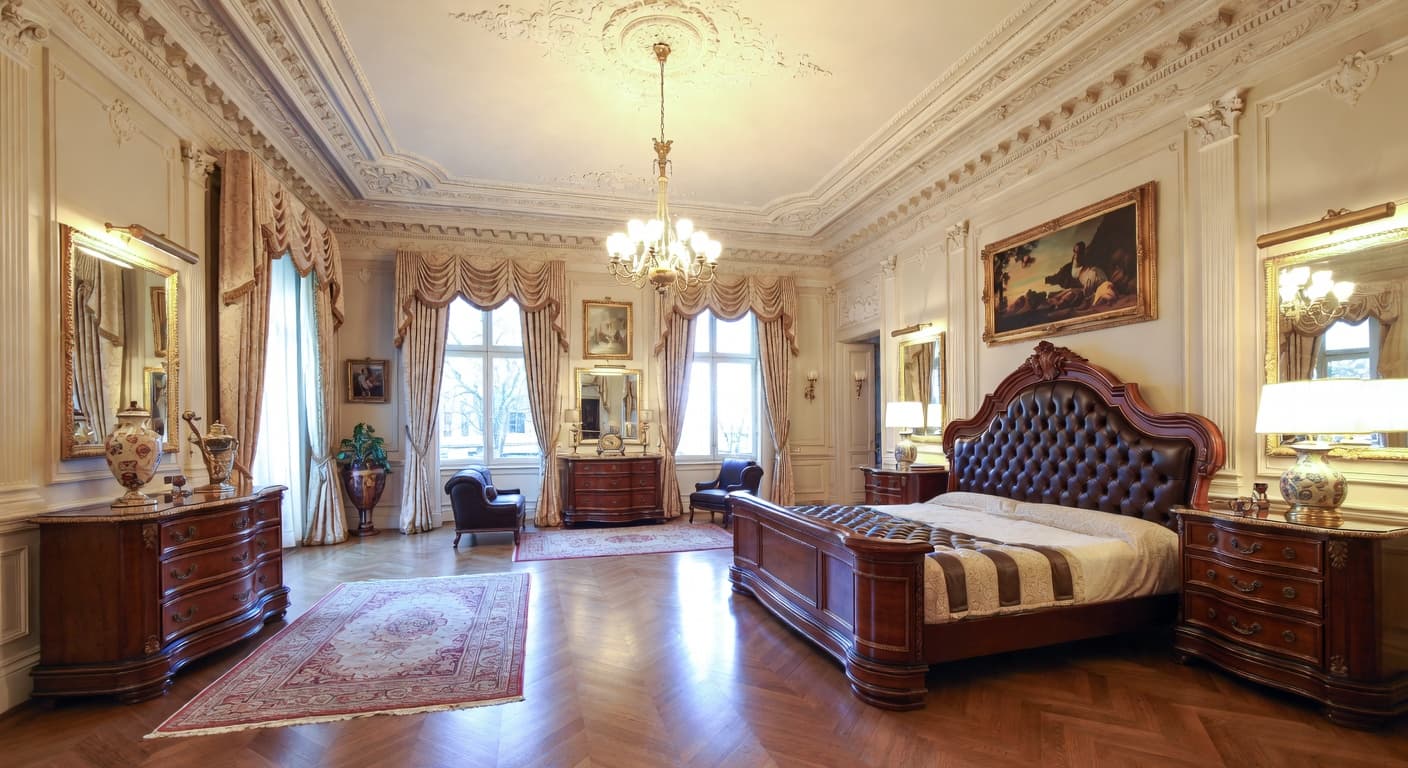 Renaissance Revival Bedroom design preview