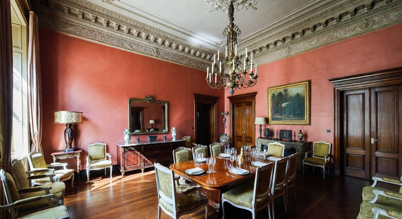 Renaissance Revival Dining Room design preview