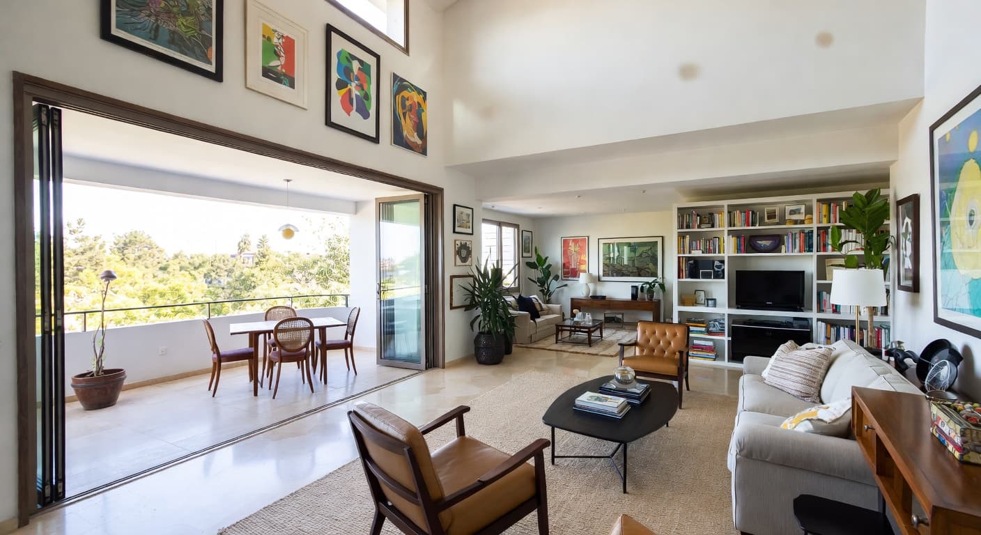 Streamline Moderne Balcony / Terrace design preview