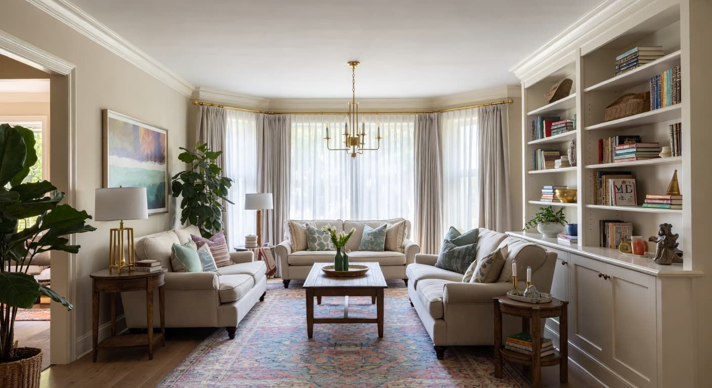 Traditional playroom interior design - featuring traditional style furniture, decor, colors, and layout ideas for your playroom