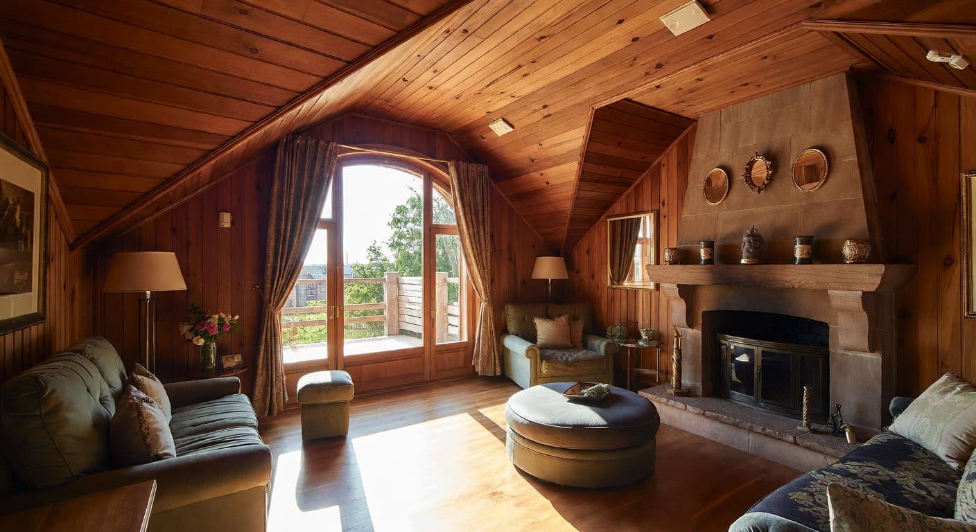 Victorian sauna / spa room interior design - featuring victorian style furniture, decor, colors, and layout ideas for your sauna / spa room