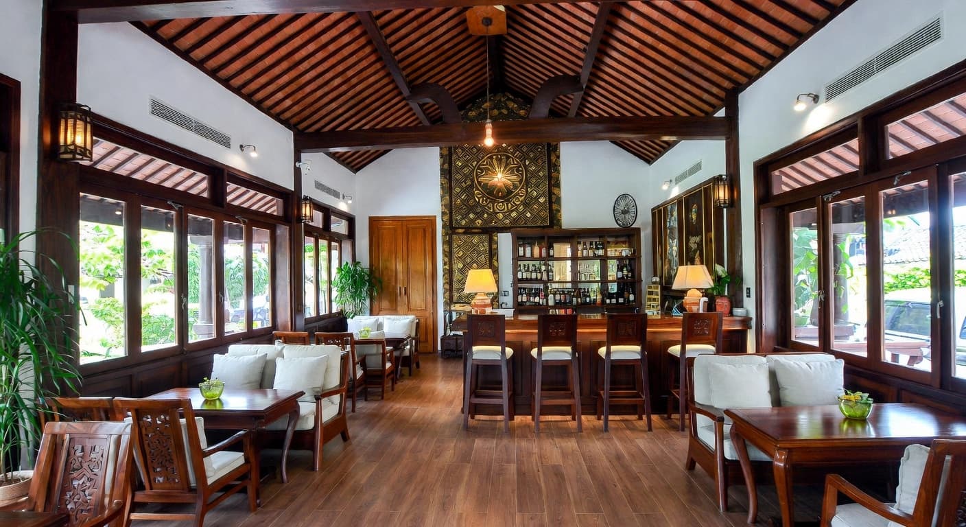 Vietnamese bar room interior design - featuring vietnamese style furniture, decor, colors, and layout ideas for your bar room