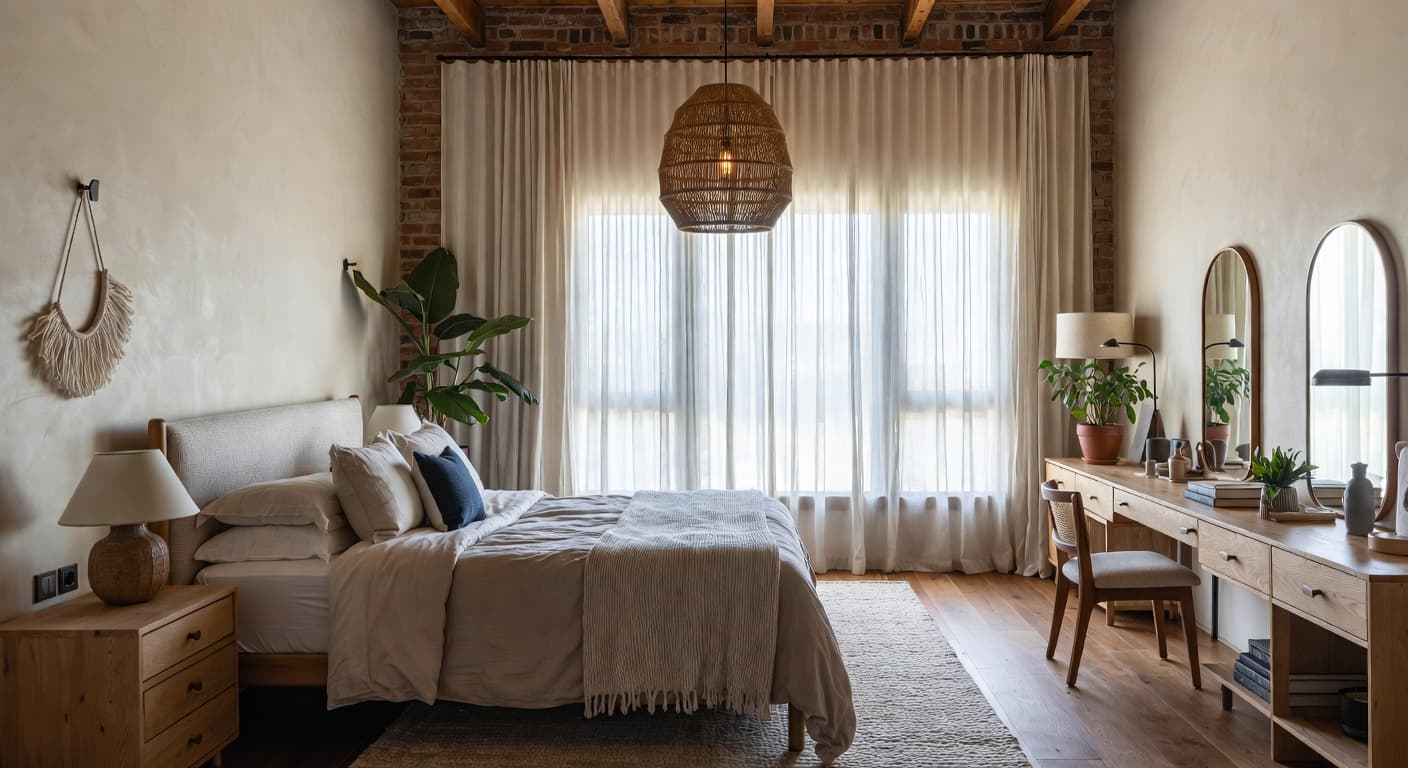 Wabi-Sabi Bedroom design preview