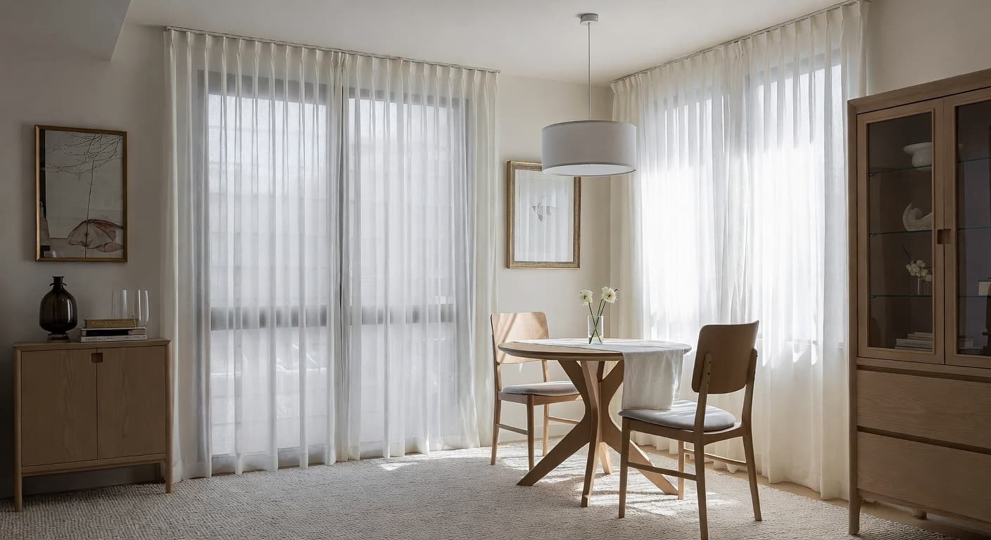 Zen breakfast nook interior design - featuring zen style furniture, decor, colors, and layout ideas for your breakfast nook