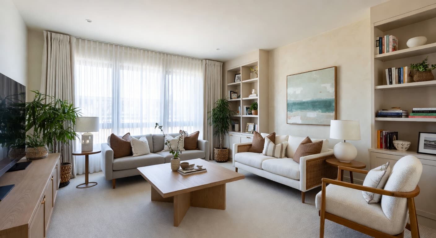 Zen playroom interior design - featuring zen style furniture, decor, colors, and layout ideas for your playroom