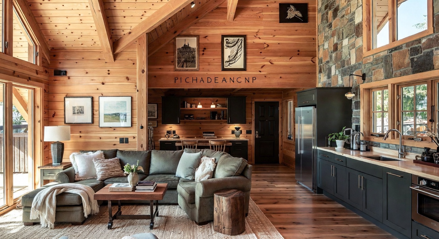 Cabin Multi-Purpose Room Design Ideas | AI Interior Design | NewInterior AI