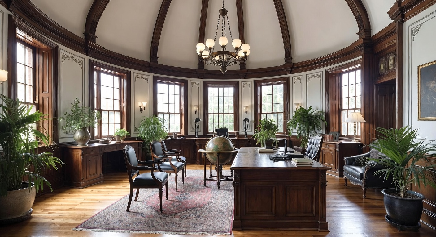 Colonial Observatory Design Ideas | AI Interior Design | NewInterior AI