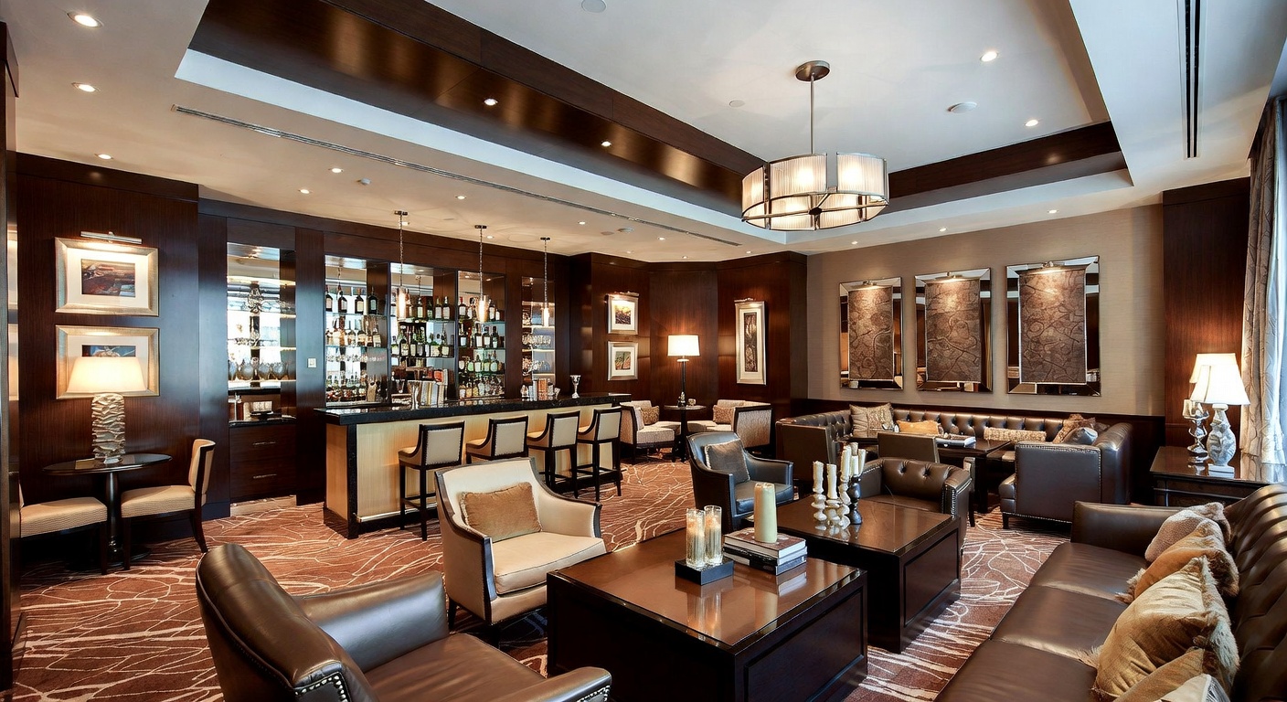 Contemporary Smoking Room / Cigar Lounge Design Ideas | AI Interior ...