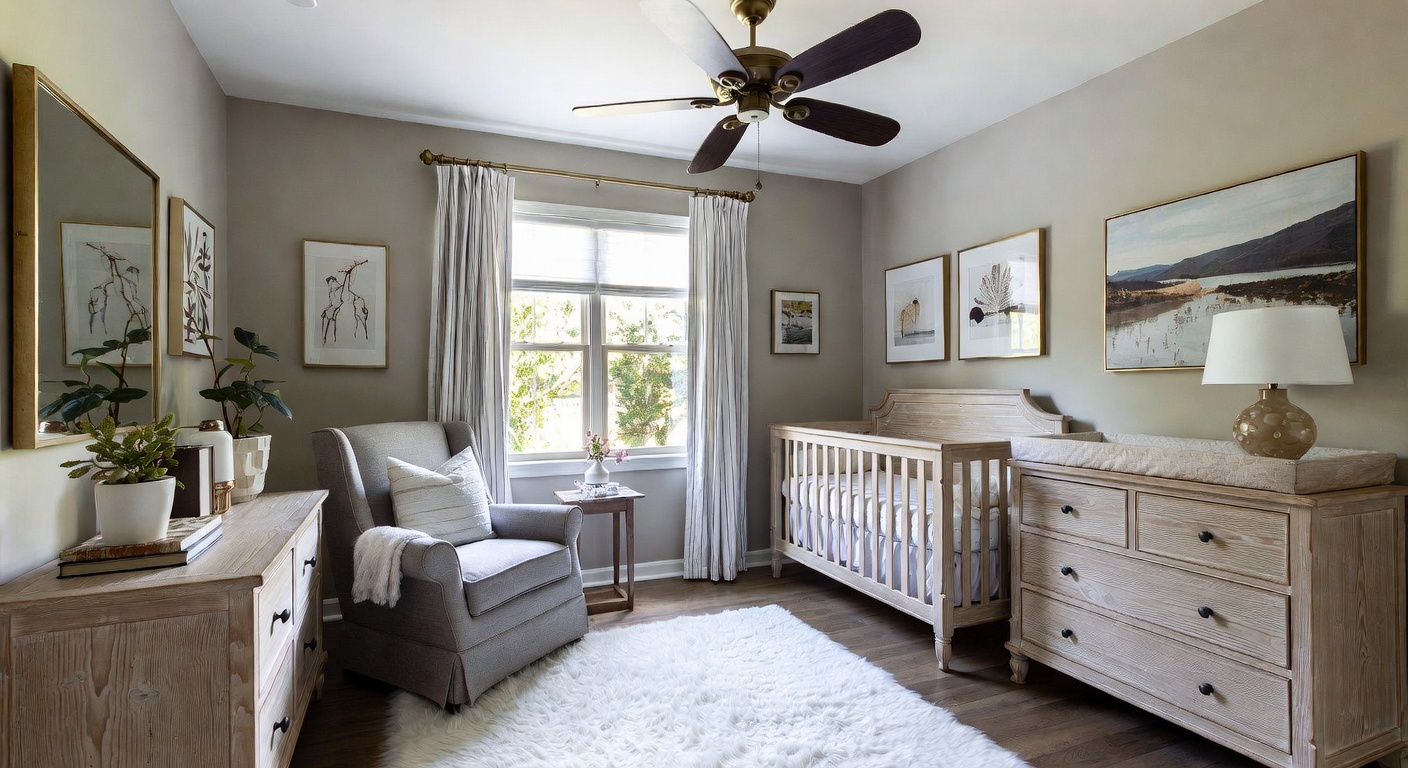 Cottage Nursery Design Ideas | AI Interior Design | NewInterior AI
