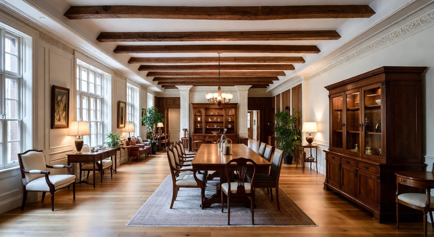 Dutch Colonial Workshop Design Ideas | AI Interior Design | NewInterior AI
