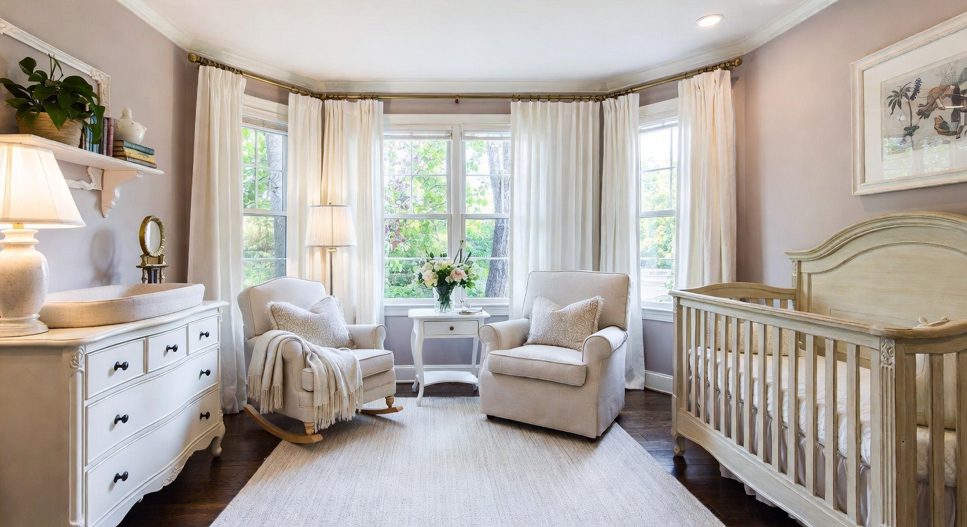 French Country Nursery Design Ideas | AI Interior Design | NewInterior AI