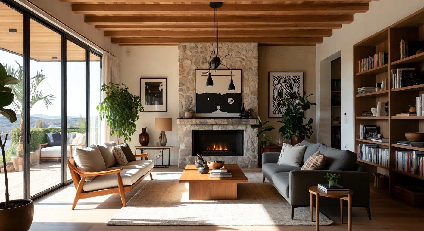 Gorpcore Living Room Design Ideas | AI Interior Design | NewInterior AI