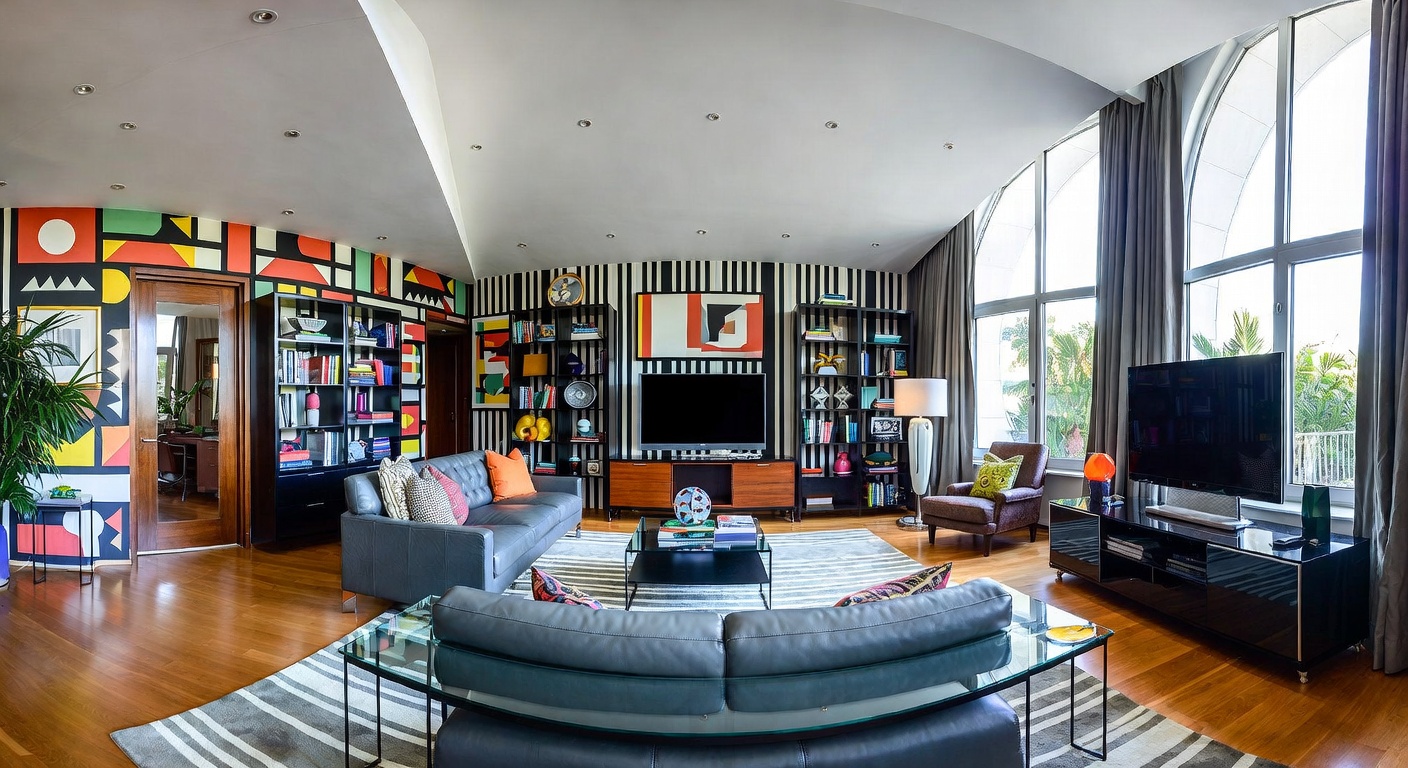 Memphis Design Observatory Design Ideas | AI Interior Design ...