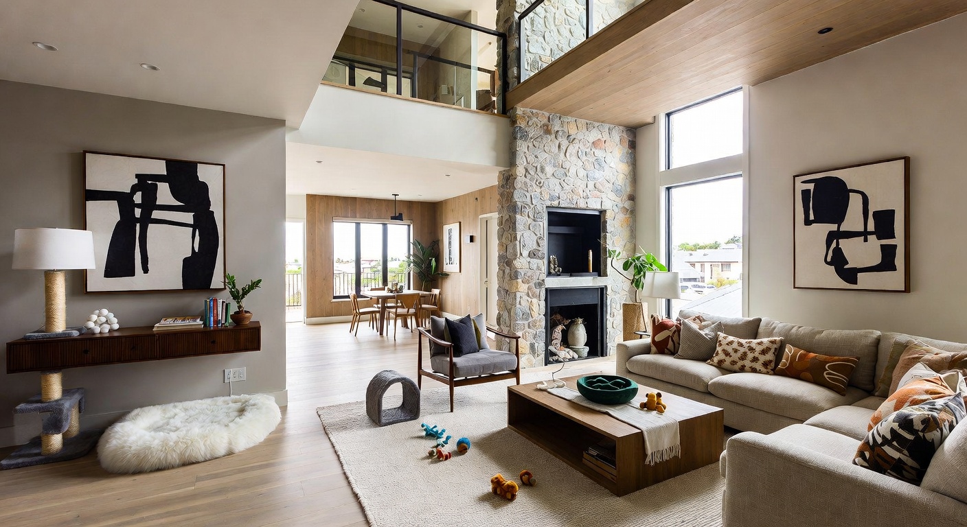 Modern Prairie Pet Room Design Ideas | AI Interior Design | NewInterior AI