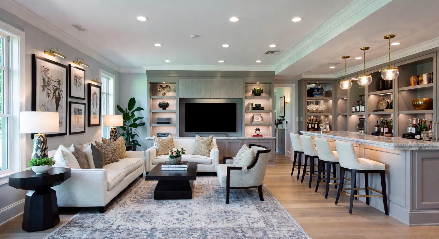 New Deco Game Room Design Ideas | AI Interior Design | NewInterior AI