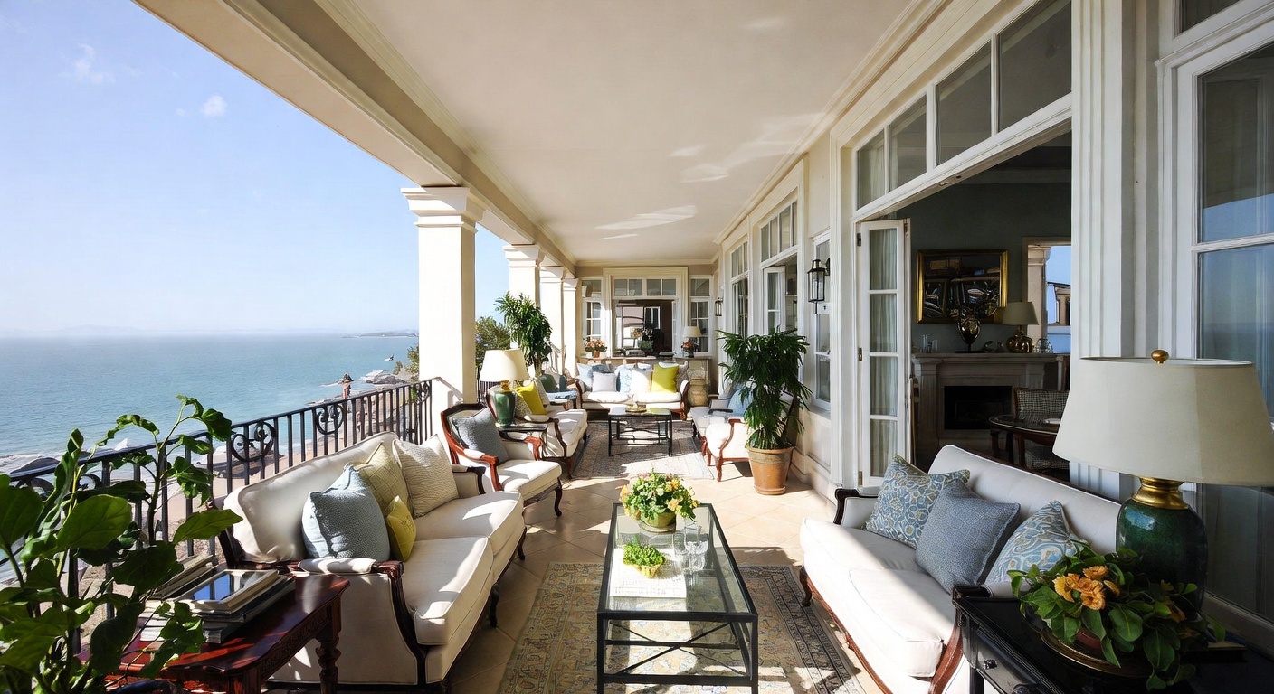 New Traditional Balcony / Terrace Design Ideas | AI Interior Design ...