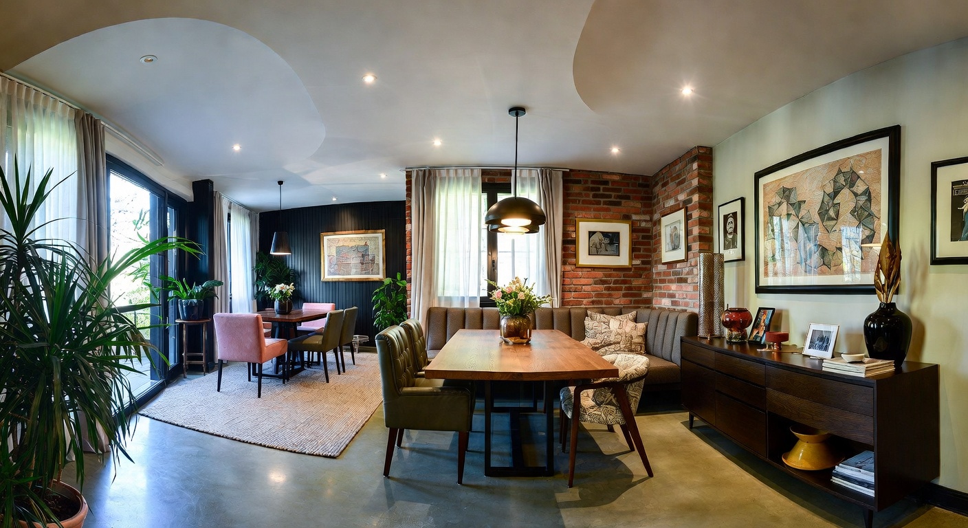 Postmodern Breakfast Nook Design Ideas | AI Interior Design ...