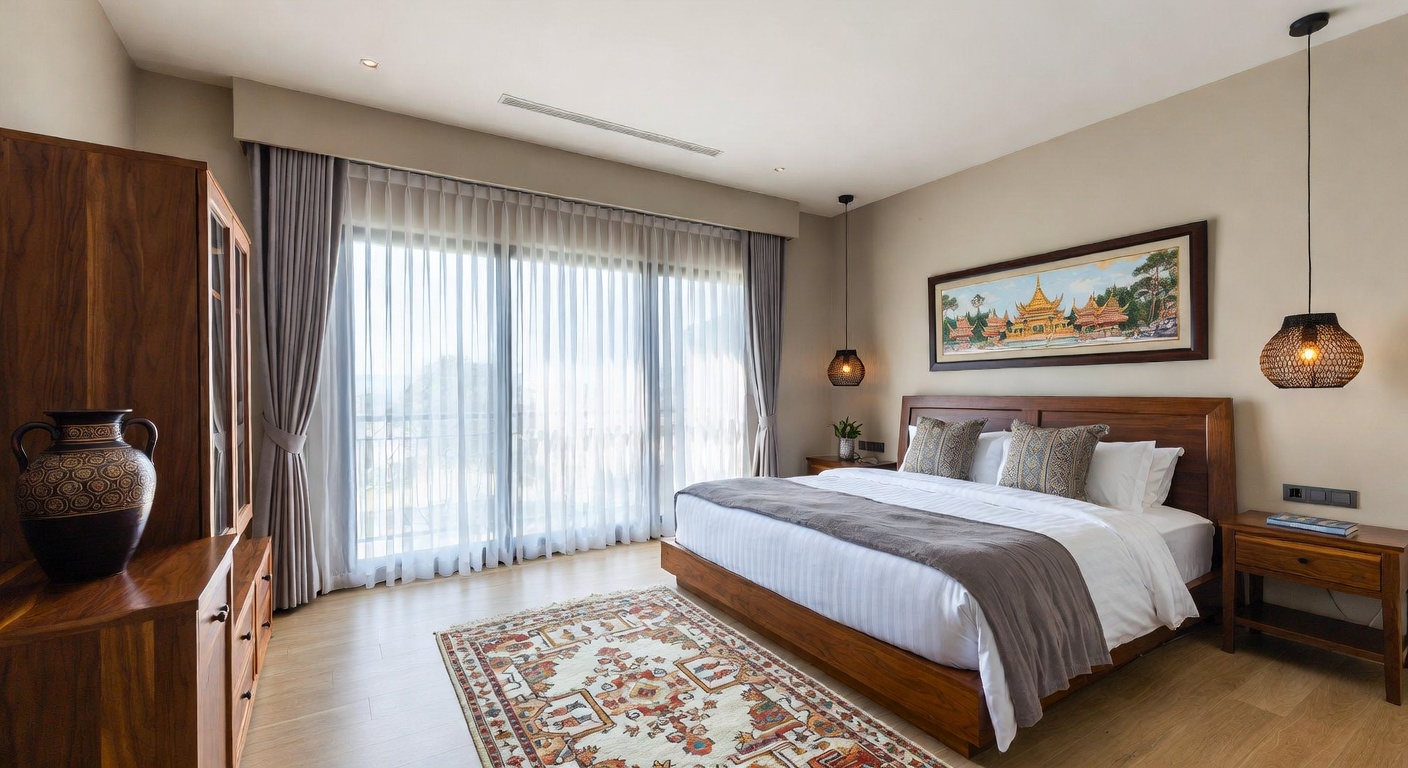 Thai Bedroom Design Ideas | AI Interior Design | NewInterior AI