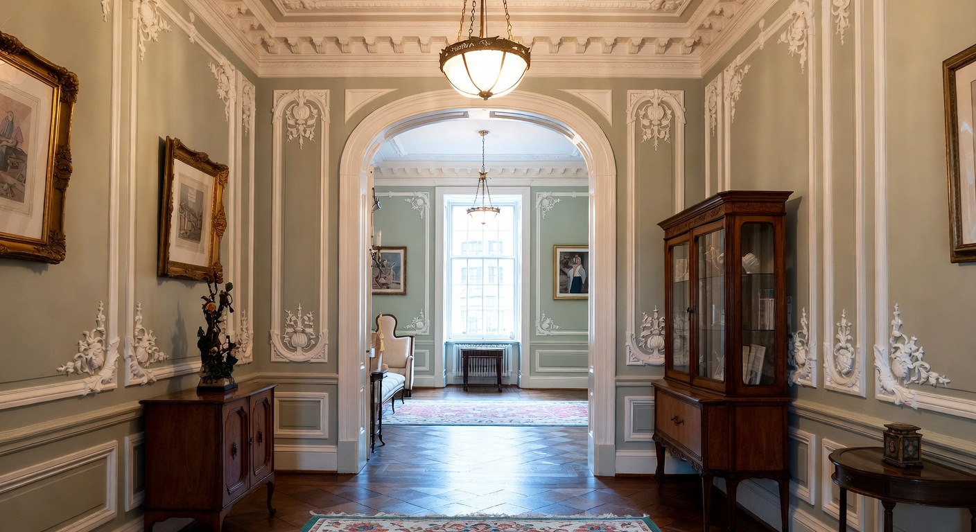 Victorian Entryway Design Ideas | AI Interior Design | NewInterior AI