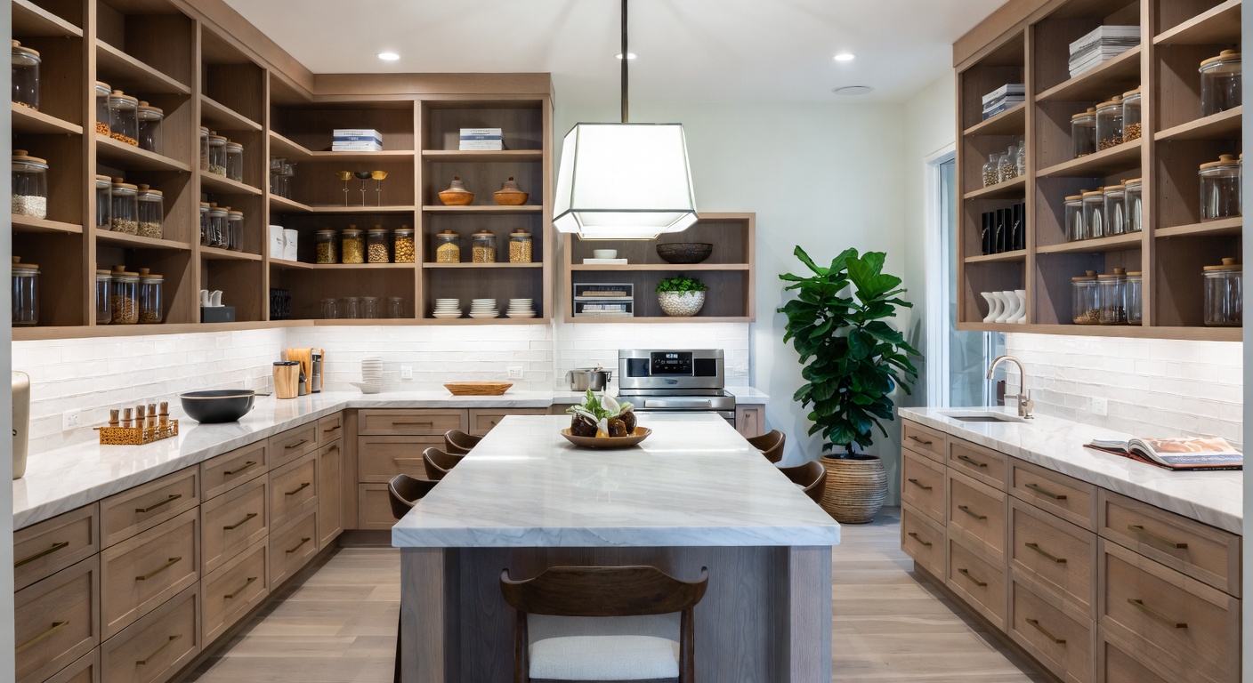 Zen Pantry Design Ideas | AI Interior Design | NewInterior AI